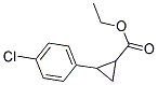 2-(4-CHLORO-PHENYL)-CYCLOPROPANECARBOXYLIC ACID ETHYL ESTER 结构式