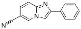 2-PHENYLIMIDAZO[1,2-A]PYRIDINE-6-CARBONITRILE 结构式