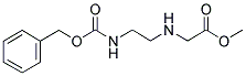 METHYL[(2-[[(BENZYLOXY)CARBONYL]AMINO]ETHYL)AMINO]ACETATE 结构式