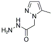 (5-METHYL-PYRAZOL-1-YL)-ACETIC ACID HYDRAZIDE 结构式