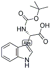 (S)-N-ALPHA-TERT-BUTYLOXYCARBONYL-3-INDOLYLGLYCINE 结构式