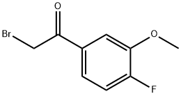 A-溴-5'-氟-2'-甲氧基苯乙酮 结构式