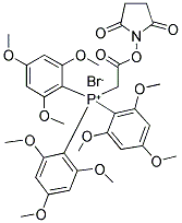 (N-SUCCINIMIDYLOXYCARBONYLMETHYL)TRIS(2,4,6-TRIMETHOXYPHENYL)PHOSPHONIUM BROMIDE 结构式