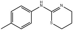 (5,6-DIHYDRO-4H-[1,3]THIAZIN-2-YL)-P-TOLYL-AMINE 结构式