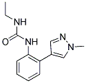 N-ETHYL-N'-[2-(1-METHYL-1H-PYRAZOL-4-YL)PHENYL]UREA 结构式