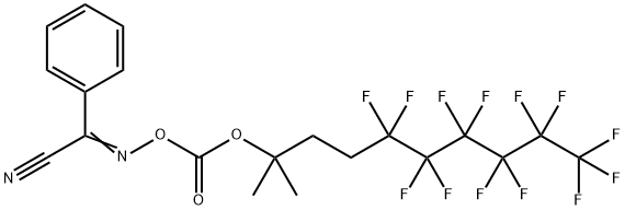 2-[(4,4,5,5,6,6,7,7,8,8,9,9,9-Tridecafluoro-1,1-dimethylnonyloxy)carbonyloxyimino]-2-phenylacetonitrile