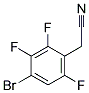 4-溴-2,3,6-三氟苯乙腈 结构式