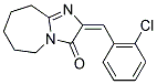 2-(2-CHLORO-BENZYLIDENE)-2,5,6,7,8,9-HEXAHYDRO-IMIDAZO[1,2-A]AZEPIN-3-ONE 结构式