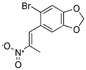 1-(6-BROMO-3,4-METHYLENEDIOXYPHENYL)-2-NITROPROPENE 结构式