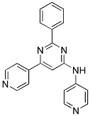 2-PHENYL-N,6-DIPYRIDIN-4-YLPYRIMIDIN-4-AMINE 结构式