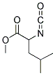 METHYL-2-ISOCYANATO-4-METHYLPENTANOATE 结构式