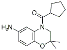 (6-AMINO-2,2-DIMETHYL-2,3-DIHYDRO-BENZO[1,4]OXAZIN-4-YL)-CYCLOPENTYL-METHANONE 结构式