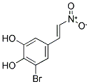 1-(5-BROMO-3,4-DIHYDROXYPHENYL)-2-NITROETHENE 结构式