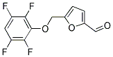 5-(2,3,5,6-TETRAFLUORO-PHENOXYMETHYL)-FURAN-2-CARBALDEHYDE 结构式