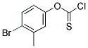 3-甲基-4-溴苯基硫代氯甲酸酯 结构式