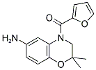 (6-AMINO-2,2-DIMETHYL-2,3-DIHYDRO-BENZO[1,4]OXAZIN-4-YL)-FURAN-2-YL-METHANONE 结构式