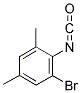 2-Bromo-4,6-dimethylphenyl isocyanate 结构式