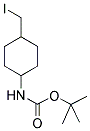 BOC-AMINOCYCLOHEXANE-4-IODOMETHYL 结构式