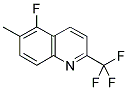 5-FLUORO-6-METHYL-2-(TRIFLUOROMETHYL)QUINOLINE 结构式