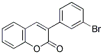 3(3'-BROMOPHENYL)COUMARIN 结构式