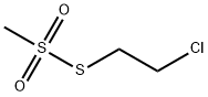 2-CHLOROETHYL METHANETHIOSULFONATE 结构式