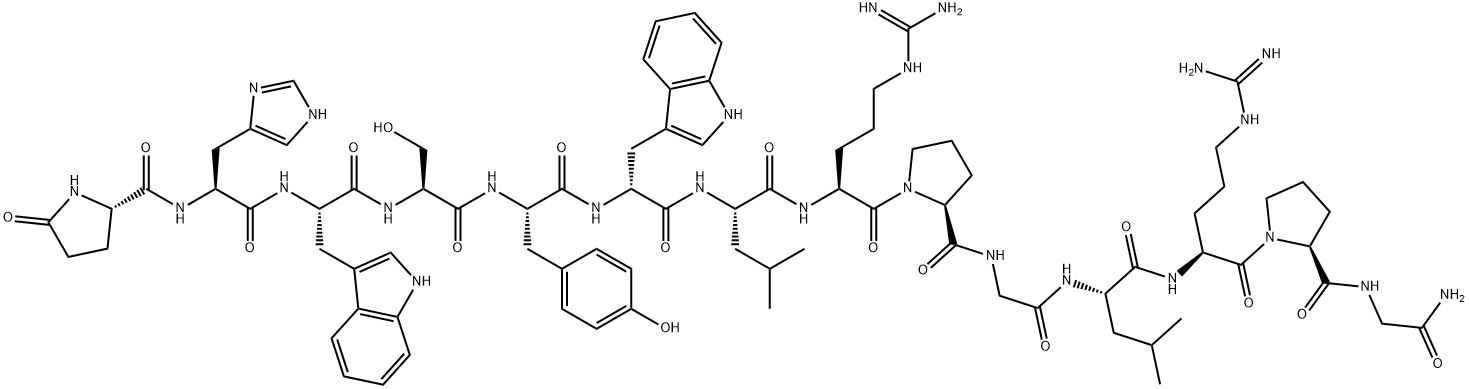 [D-Trp6]-LH-RH-Leu-Arg-Pro-Gly-NH2