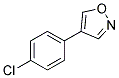 4-(4-CHLOROPHENYL)ISOXAZOLE 结构式
