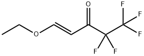 1-ETHOXY-4,4,5,5,5-PENTAFLUORO-PENT-1-EN-3-ONE 结构式