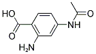 4-ACETYLAMINO-2-AMINO-BENZOIC ACID 结构式