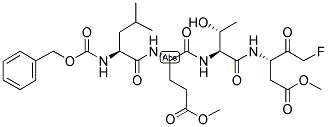 Z-LE(OME)TD(OME) FLUOROMETHYLKETONE 结构式