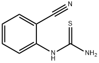 N-(2-CYANOPHENYL)THIOUREA 结构式