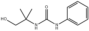N-(2-羟基-1,1-二甲基乙基)-N'-苯基脲 结构式