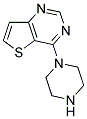 4-PIPERAZINOTHIENO[3,2-D]PYRIMIDINE 结构式