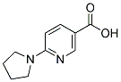 6-PYRROLIDIN-1-YL-NICOTINIC ACID 结构式