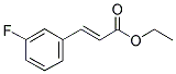 3-(3-Fluoro-phenyl)-acrylic acid ethyl ester 结构式