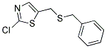 5-[(BENZYLSULFANYL)METHYL]-2-CHLORO-1,3-THIAZOLE 结构式