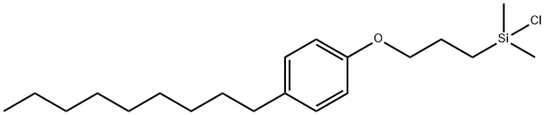 对壬苯氧基丙基二甲基氯硅烷 结构式
