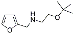 N-(2-FURYLMETHYL)-O-T-BUTYLOXYETHYL AMINE 结构式