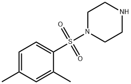 1-(2,4-二甲基-苯磺酸基)-哌嗪 结构式