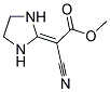 METHYL CYANO(IMIDAZOLIDIN-2-YLIDENE)ACETATE 结构式
