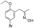 (5-BROMO-2-ETHOXYPHENYL)ACETONE OXIME 结构式