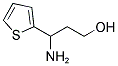 3-AMINO-3-(2-THIENYL)-1-PROPANOL 结构式