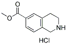 1,2,3,4-四氢异喹啉-6-甲酸甲酯盐酸盐 结构式