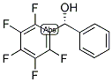 (R)-2,3,4,5,6-PENTAFLUOROBENZHYDROL 结构式