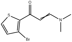 1-(3-BROMO-2-THIENYL)-3-(DIMETHYLAMINO)-2-PROPEN-1-ONE 结构式