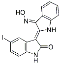 INDIRUBIN-3'-MONOXIME, 5-IODO- 结构式