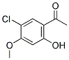 5'-CHLORO-2'-HYDROXY-4'-METHOXYACETOPHENONE 结构式