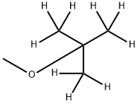 TERT-BUTYL-D9 METHYL ETHER 结构式