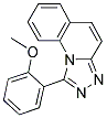 1-(2-METHOXYPHENYL)[1,2,4]TRIAZOLO[4,3-A]QUINOLINE 结构式