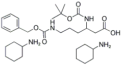 BOC-BETA-LYS(Z)-OH DCHA 结构式